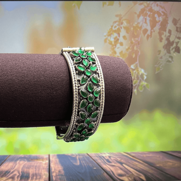 Sterling Silver Oxidised Antique Bracelet