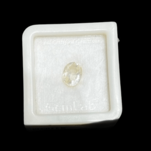 Natural White Sapphire Original Natural Oval Shape Gemstone