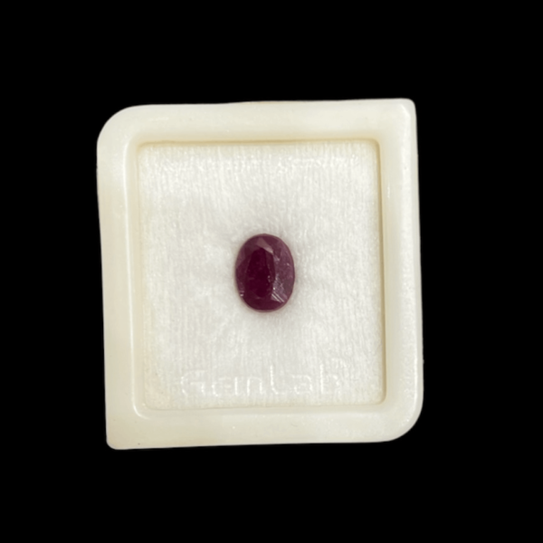 Natural Certified Ruby Gemstone
