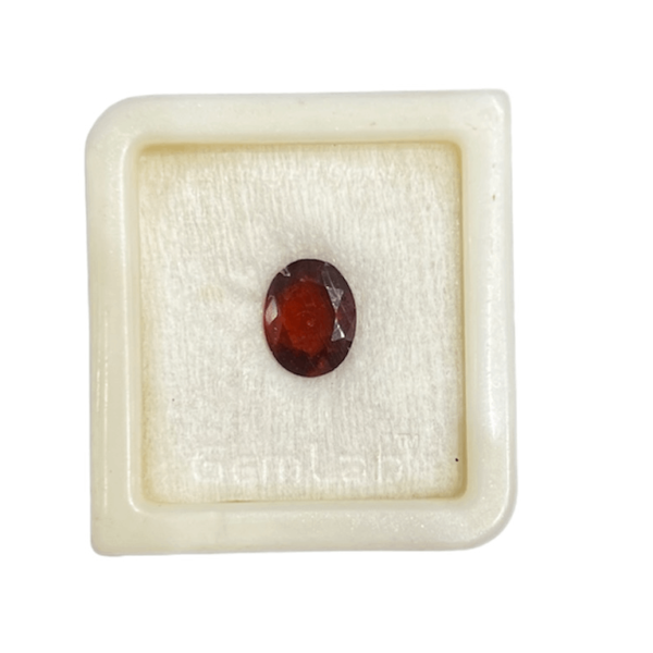 Ruby Stone 6.000 Ratti Lab-Certified Natural Gemstone