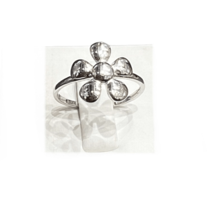 Sterling Silver Blooming Flower
