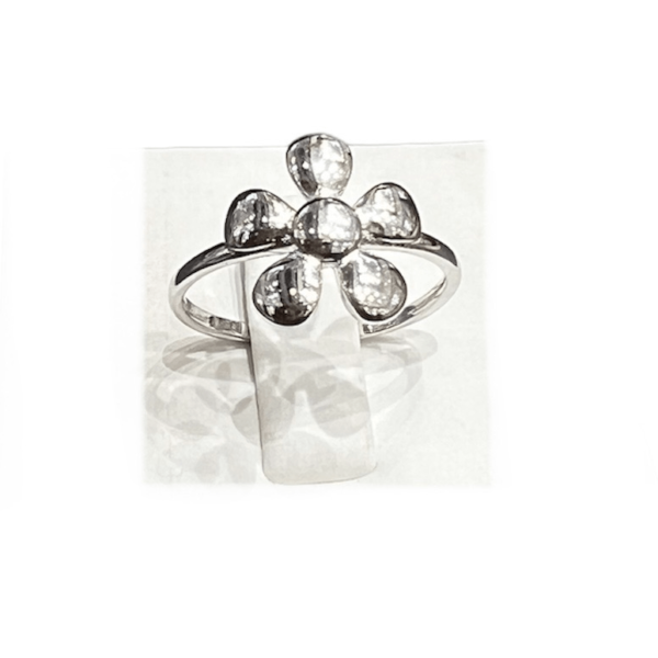 Sterling Silver Blooming Flower