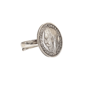 Sterling Silver Double Heart Ring