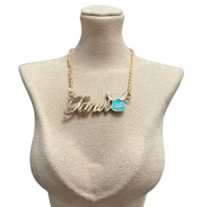 Rose Gold Name Kids Pendant