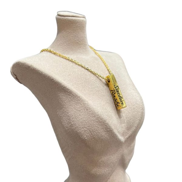 Charming Double Sided Personalized Pendant