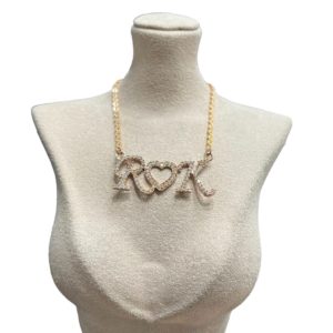 Rose Gold Loves Customized Name Pendant