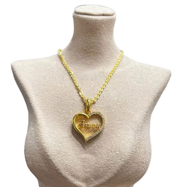 Lovestruck Yellow Gold Personalized Pendant