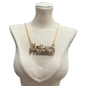 Engraved Personalised Name Pendant