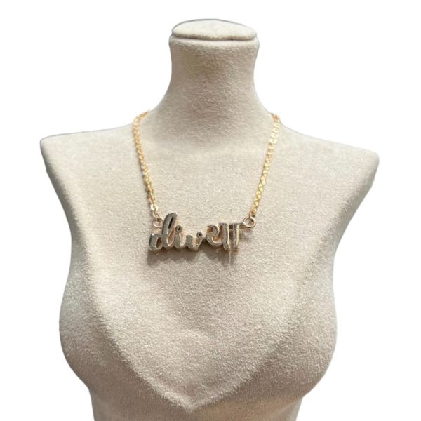 Customised Yellow Gold Pendant