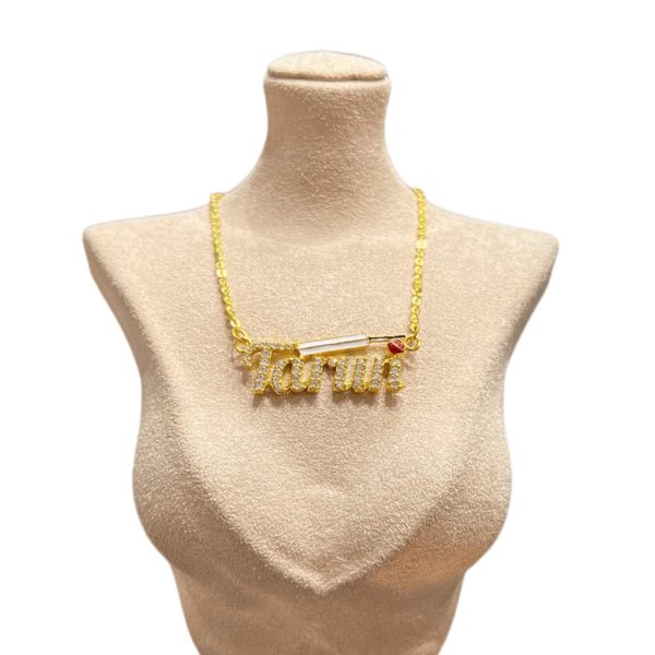 Personalized Yellow Gold Pendants
