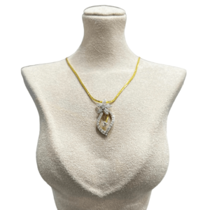 18kt Bis Hallmarked Diamond Pendant