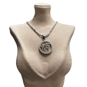 Sterling Silver Elegance Round Pendant