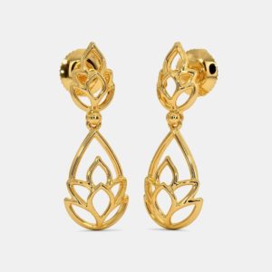 The Twirled Spiral Heart Ear Cuffs