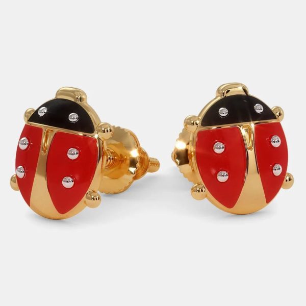 The Ladybird Earrings For Kids