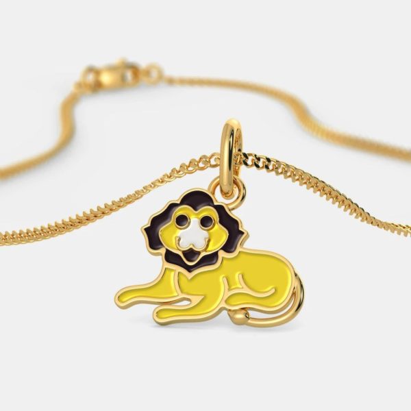 The Lion Pendant For Kids