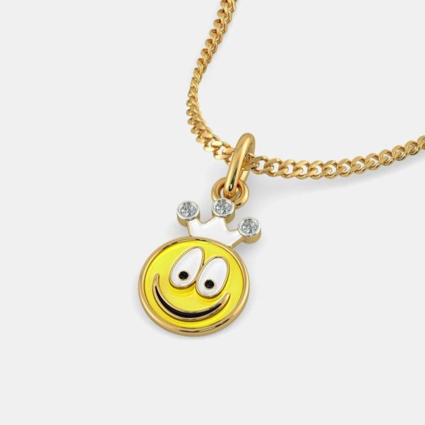 The Smiley Crown Baby Pendant