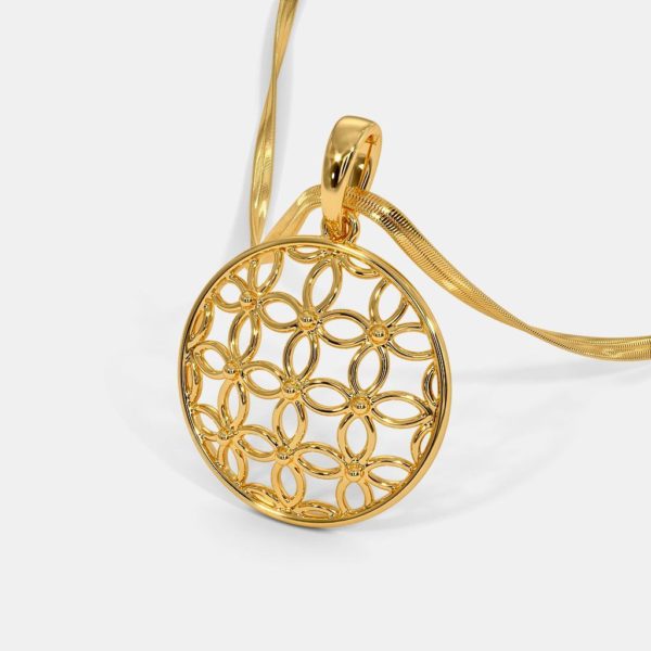 22Kt Yellow Gold Semaj Pendant