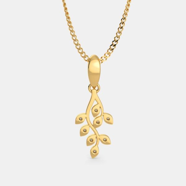 The Formation Leaf Pendant