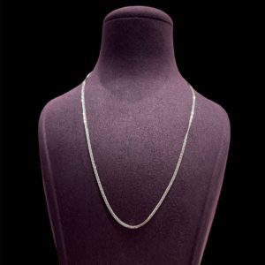 The Auner White Gold Chain