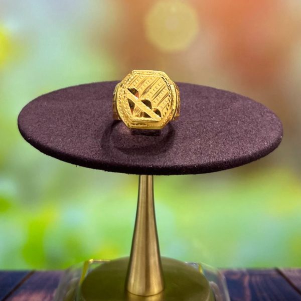 The Aachman Yellow Gold Ring