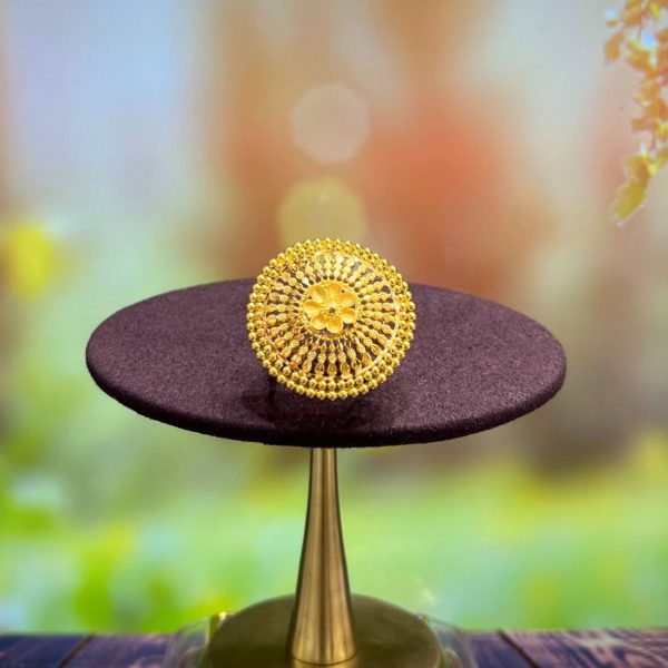 The Chelsi 916 Yellow Gold Ring