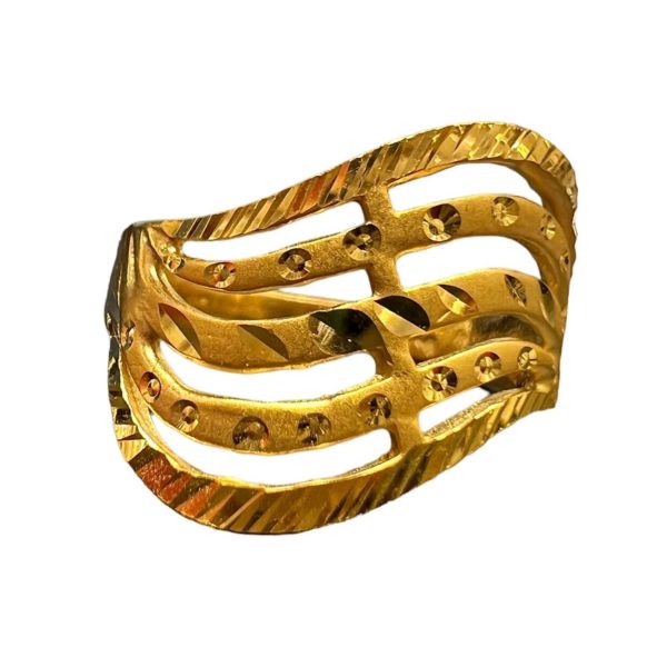 The Pristine Yellow Gold Ring For Her