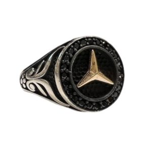 Sterling Silver Versace Charm Ring Sterling Silver Versace Charm Ring