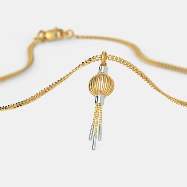 The Spherical Gold Wonder Pendant