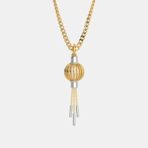 The Spherical Gold Wonder Pendant