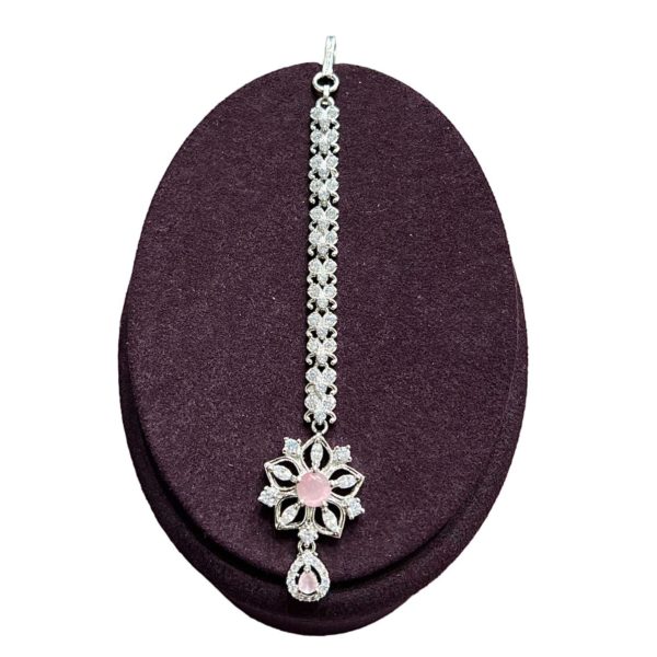925 Sterling Silver Maang Tika