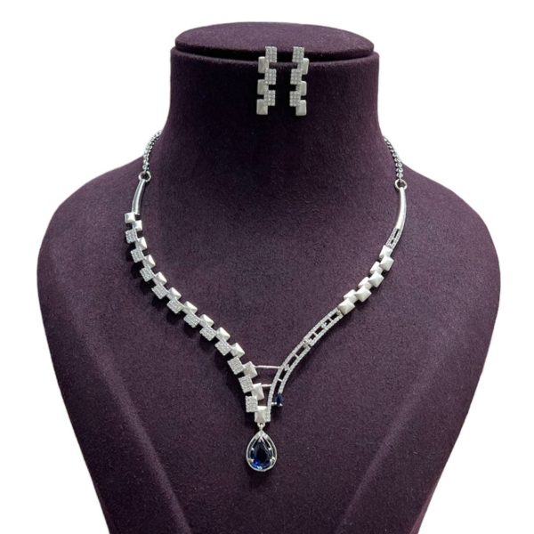 Antique Sterling Silver Necklace Set