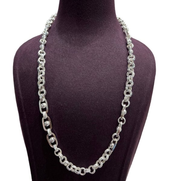 Silver Chain For Men's And Boy's