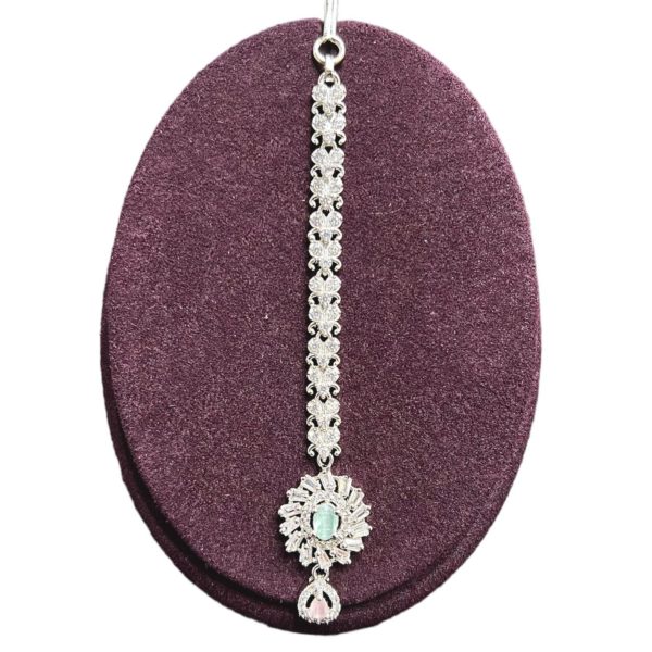 Sterling Silver Maang Tika