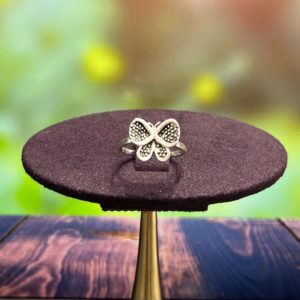 Sterling Silver Floral Grandeur Ring Sterling Silver Floral Grandeur Ring