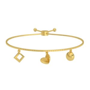 Glistening Classic Yellow Gold Bracelet