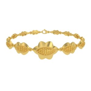 Classic Shining Yellow Gold Bracelet