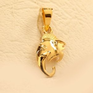 Gold Siddh Ganpati Pendant