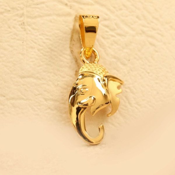 Gold Siddh Ganpati Pendant