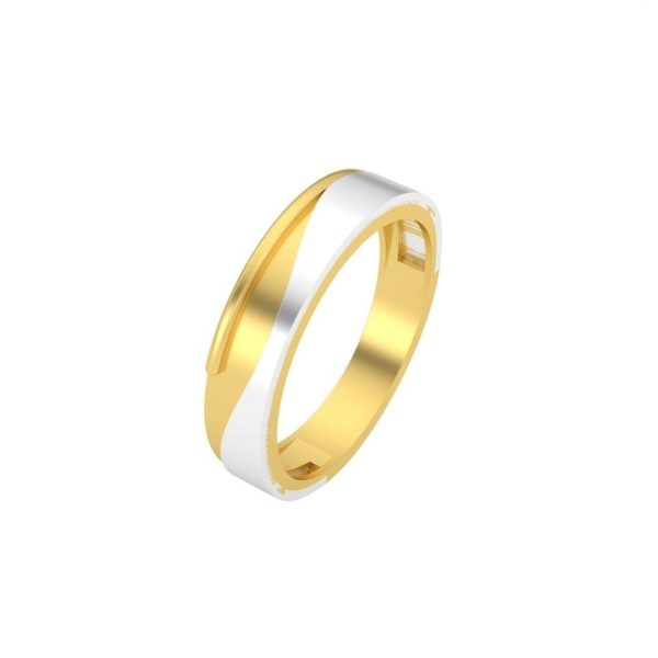 Brian Yellow Gold Band Ring