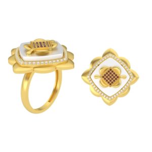 22 Kt Gold Finger Ring