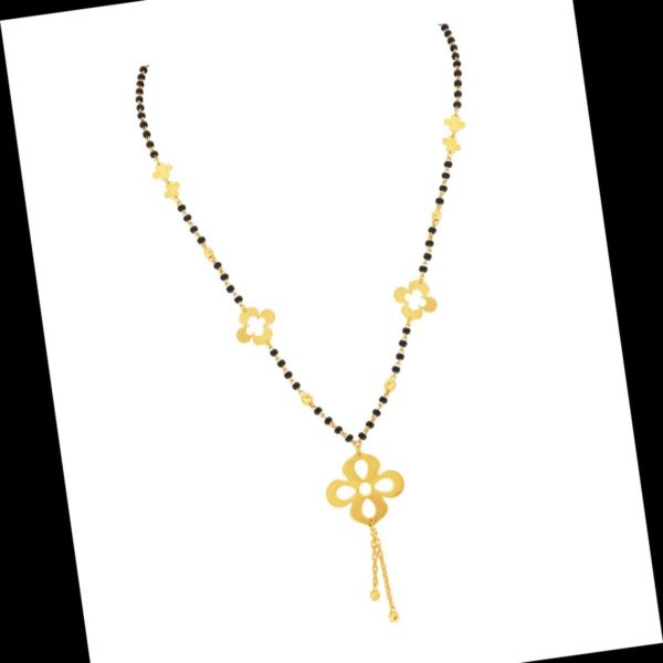 Rhea Yellow Gold Coin Mangalsutra