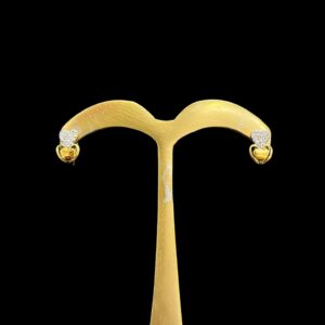 Yellow Gold 18kt Heart Gold Earrings