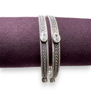 Sterling Silver Luxuria Bangle Sterling Silver Luxuria Bangle