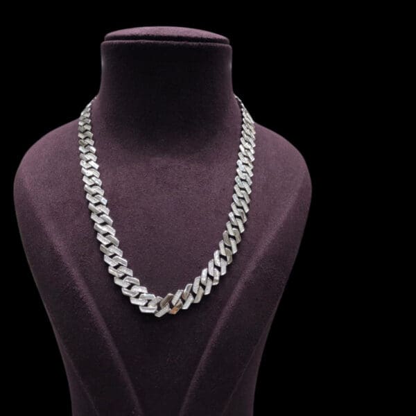 Attractive Indo 925 Sterling Silver Men's Chain