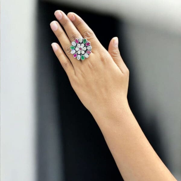 Tarunika Silver Ring
