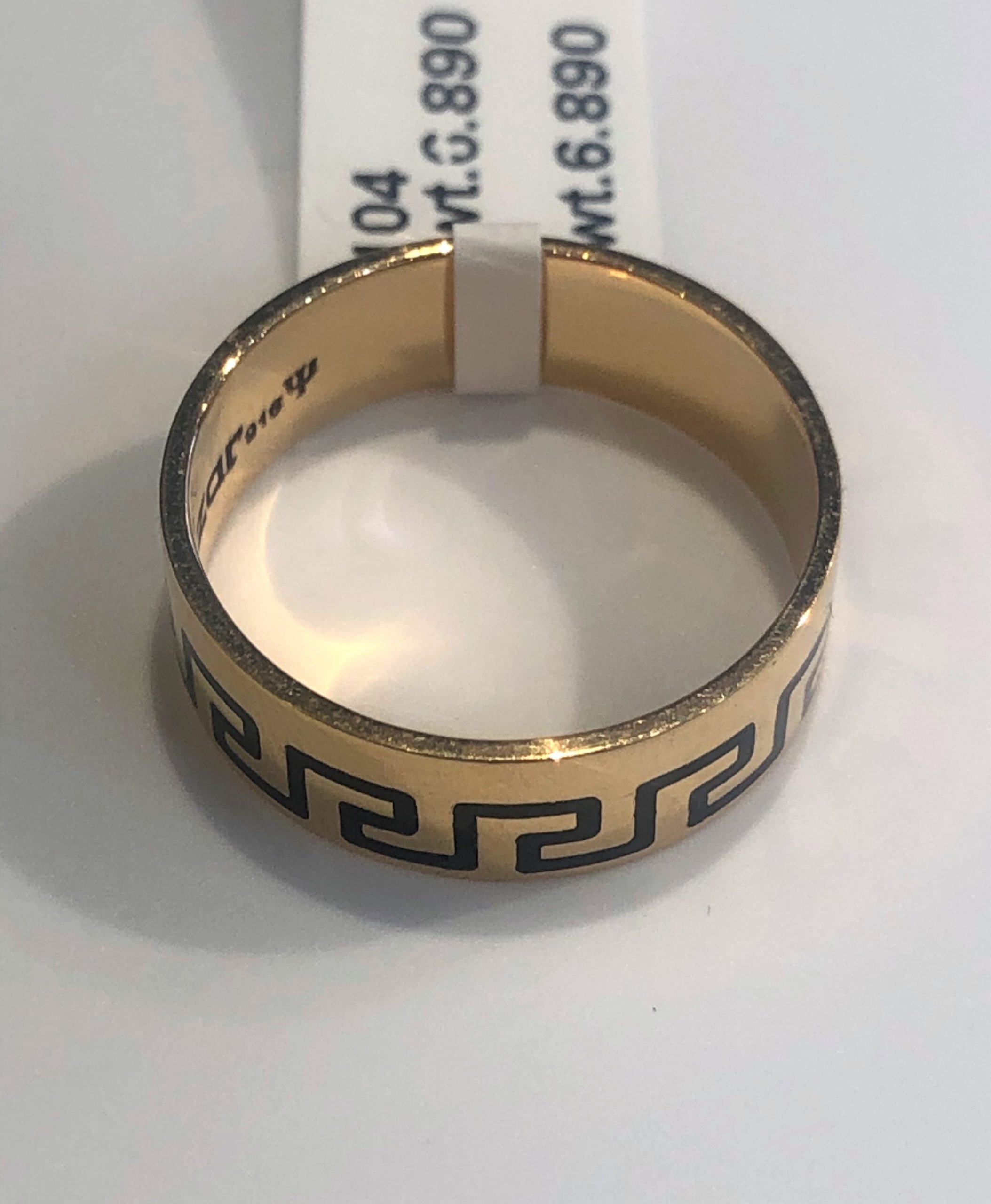 Rose Gold Titanium Wedding Engagement Ring For Men Online In Pakistan – The  Dapper Shop