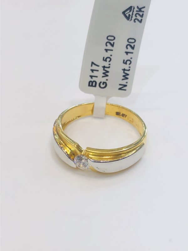 The Dual Tone Gold Band