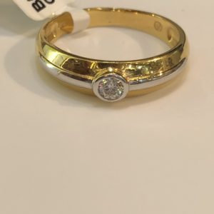 Floral Cocktail Gold Ring