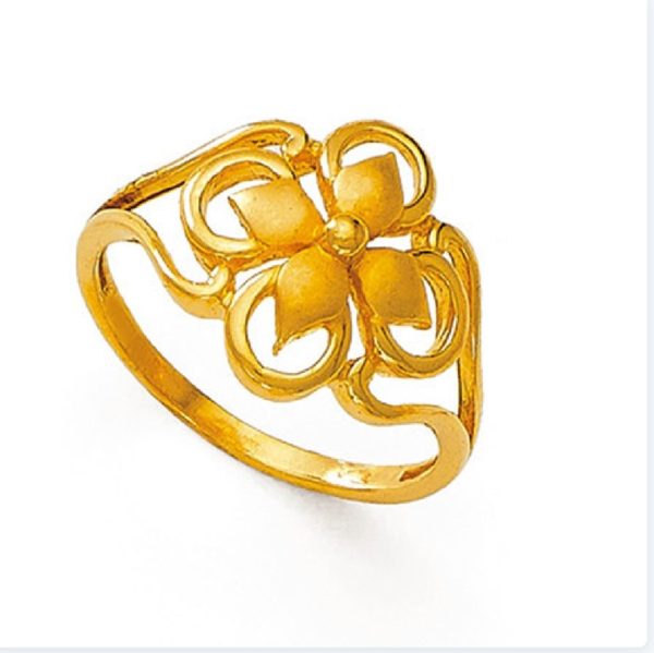 Bloosom Style Gold Ring