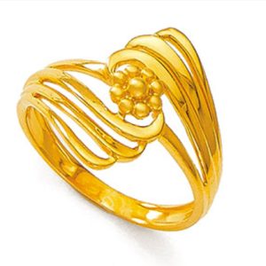 22Kt BIS Hallmarked Florence Gold Ring